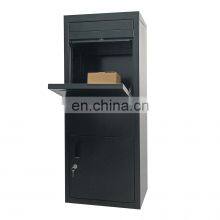 Parcel Delivery Box Steel Extra Large Mailbox Outside Home Office to Collect Package and Mail
