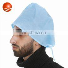 High Quality Disposable Head Cover Non-Woven Cap Beautiful Price Export Factory Wholesale Hat Doctor Cap thumbnail-3