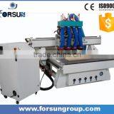 China Supplier Mdf Cutting Power Wood Cnc Router Multi Spindle Machine for Door Furniture thumbnail-3