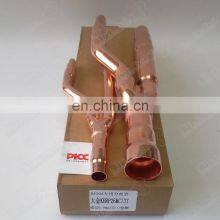 Air Conditioning R410A Copper Disperse Pipe Fitting 45 Degree y Branch Pipe Fitting Lateral Tee thumbnail-2