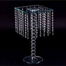 Wedding Decoration Crystal Flower Stand Centerpiece Around With Chains thumbnail-4