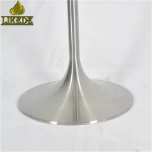 Hot Sale 304# Stainless Steel Table Base Metal Trumpet Tulip Design Outdoor Living Room Bedroom-Coffee Dining Granite Table thumbnail-5