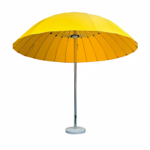 Commercial Central Pillar Sun Shade Umbrella – 9ft Aluminum Frame, 210T UV Fabric – OEM thumbnail-3