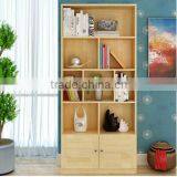 Customize 100% Solid Wood Ladder Shelf Furniture, Pine Wood Display Book Shelf