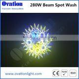 High Quality Guangzhou 280W Beam Spot Wash 3in1 Moving Head Light thumbnail-6