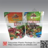 stand up plastic chilli powder packaging bag with zipper