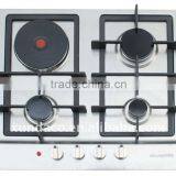 3 Burners Gas Hob With Electric Hot Plate