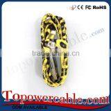 Fashonable Leopard Pattern Micro Usb Charging Data Cable For Mobile Phone thumbnail-5