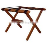 Foldable Wooden Hotel Luggage Rack thumbnail-1
