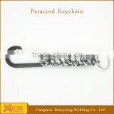 Wholesale Metal Keychain Custom Braided Color Keychain Rope