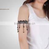 NO MOQ Party Accesorry Lace Flower Arm Upper Wedding Arm Bracelet thumbnail-5