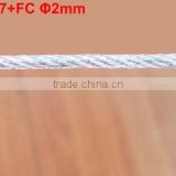 6*7+FC Galvanized Steel wire rope