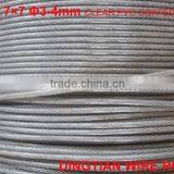 Galvanized Wire Rope 7*7 Nylon Coated