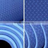 TPE Latex-free High Density Exercise Yoga Mat With Carrying Strap thumbnail-2