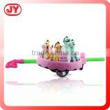 Cheap price interesting plastic push toy for child