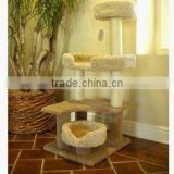 55'' Kitty Cat Jungle Gym Cat Tree Covered Designer Carpet