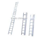 GS Approval Foldable Aluminium 3-section Ladder Extension Ladder thumbnail-3