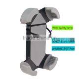 Never Fall Down Metal Universal Smart Phone Golf Cart Stroller Scooter Bike Mount for 3.5-5.5" Phone Bicycle Holder With Strip thumbnail-3