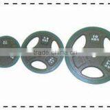 Hammertone Grey Plates With Rubber Ring 1 lb Weight Plates thumbnail-1