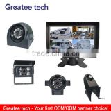 car rearview camera system for bus/truck rearview 4-CH inputs