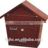 Foshan JHC-2014C Wall Mounted Mailbox/Unique Design Decorative Letterbox/LockablePostbox thumbnail-1