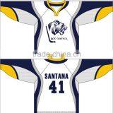 Wholesale European Sublimated Team Set Custom Ice Hockey Jersey China thumbnail-5