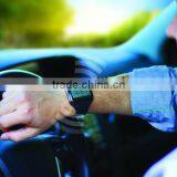 Winait LCD back light hands free smart wrist bluetooth watch for smart phones HB-216