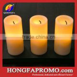 Home Decoration OEM Yellow Led Flameless Candle