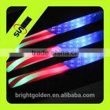 18" Led Foam American Flag Cheer Sticks
