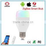 New products 2015 Zigbee led lamp Smart bulb Light