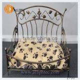 Metal Frame Pet Bed and Accessories Deluxe Dog Bed thumbnail-2