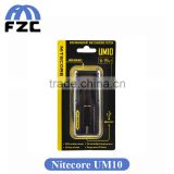Alibaba China Supplier Hot Selling Original Nitecore UM10 Intelligent Micro USB Charger With LCD Display