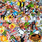 DAZZLE GRAPHIC No.DGDB8016 Stick Bomb Hydrographic Film Printable Water Transfer Film Hydro Dipping Film Quality Choice