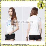 100% Cotton Custom Pattern Blank Tee Shirt thumbnail-3