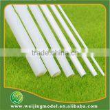 White Plastic Model Rod Rod Model Scale Rod Model ABS Rod Model 0.5mm thumbnail-1
