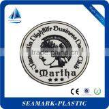 2016 High Quality Eco-friendly Custom Logo Engraved Rubber Hotel Coaster