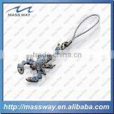 Novelty Animal Fashion Cartoon Custom 3D Cell Phone Charm