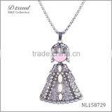 Fashion Jewelry Doll Pendant for Girls Factory Direct Sale