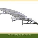 Outdoor Polycarbonate Modern Awning Design for Door and Window