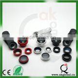 New Style 4 in 1 Lens for Iphone4 4s Fisheye Lens Wide Angle Lens Macro Lens thumbnail-1