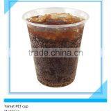 5oz Clear Disposable Plastic Cups With Flat Lids Pet Saucer Use Wholesale thumbnail-2