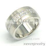 CNC Prong Set CZ 316l Stainless Steel Boys Rings Fashion Supplier's Choice