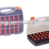 Portable Plastic Component Case With Removable Septas