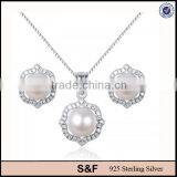Wholesale Turkish Jewelry Supplies,925 Sterling Silver Pearl Jewerly thumbnail-1