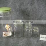 Glass Jar With Glass Lid thumbnail-2
