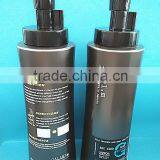 Personal Care 750ml Screen Printing Hair Conditioner Lotion PET Material Plastic Bottle With Lotion Pump