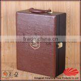 Latest Gift Packaging 1 Bottle Strong Orange Wooden Boxes for Wine Buy thumbnail-3