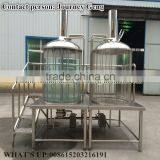 Steam Heating Microbrewery 1000l With 304 Stainless Steel 2000l Conical Fermenter thumbnail-1