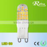 g9 Led 2016 NEW 2.5W CE ROHS 360 Degree Rotation COB Led Bulb g9