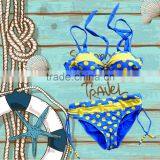 Balneaire Swimwear In Stock Supply Sexy Girls Wave Point Bikini thumbnail-1
